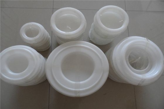 Weiße Chrome Luftfilter-Abdeckung 139mm*114mm Antimildew Polypropylen PUs