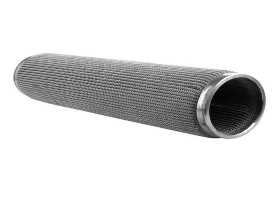 Faser-Filter des Metallss316, Rohr-Durchmesser Draht-Mesh Filter Elements 30mm