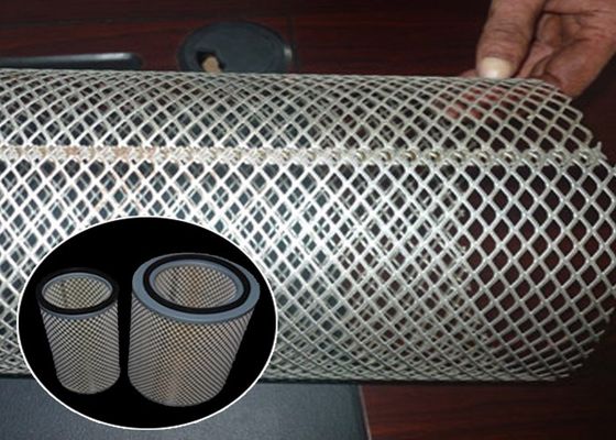 0.8mm Staub-Luft galvanisierte Metallfilter-Mesh Air Filter Material For-Filterelement-Produktion