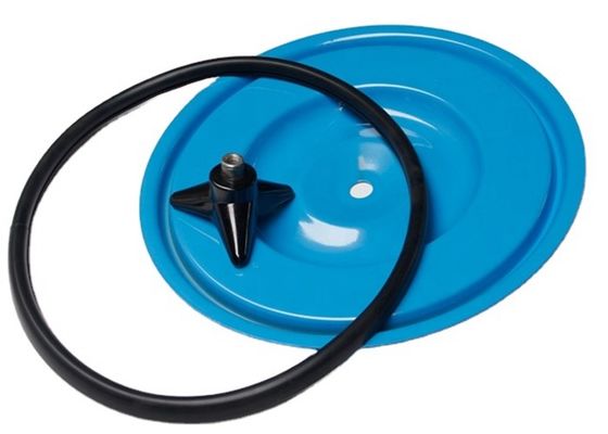 Drei Stück-Anti- Spray-Luftfilter-Deckplatte mit rundem Gummi-Ring Triangular Handle