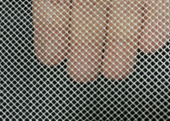 40×80mm Luftfilter Mesh Galvanized Plated Aluminum Material 200 Mikrometer