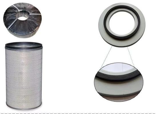 Korrosionsbeständige Luftfilter-Dichtung, schwarze Gummio-ringe 10 - 25Mpa