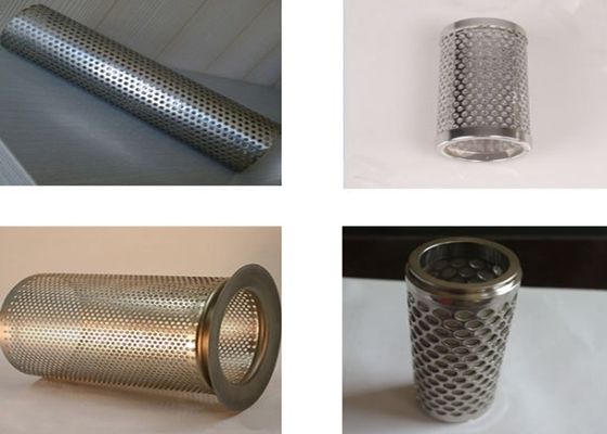 0.35-0.5mm Stärke-Edelstahl-Filterelement mehrschichtig