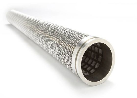 Polymer-Schmelzfiltration 1.5mm Stärke-SS Mesh Filter High Straightness For