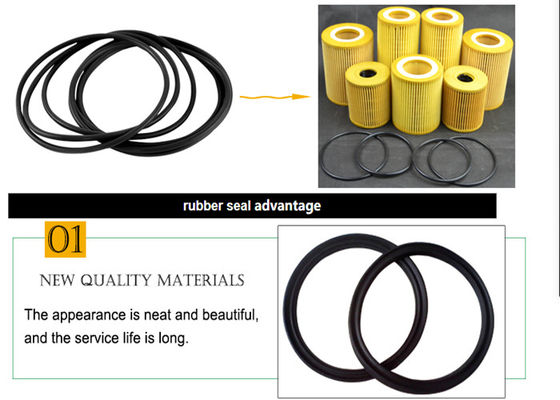 O-Ring des Filter-27MPa 12mm x 12mm Dreieck-Streifen-Dichtgummi-Ring