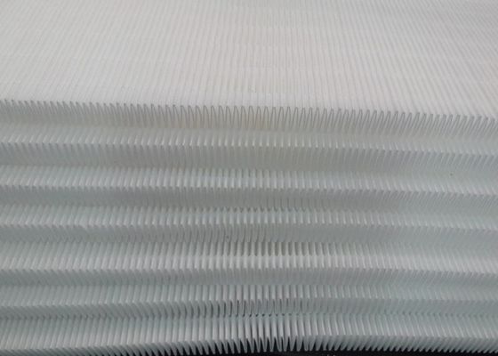 Glaswolle zermahlen waschbares Hepa-Filter-Gewebe 280-800L/m2.s ultra dünn