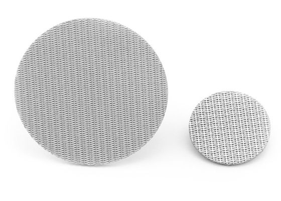 Twill-Webart-Metallfaser-Filter 0.0203-23.37mm Mesh Opening