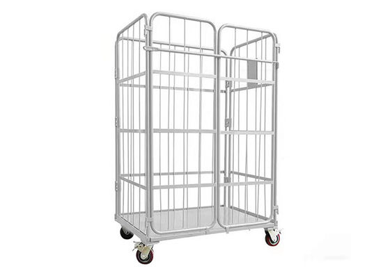 Plastiksprühbewegliches logistik-Umsatz-Draht-Mesh Storage Cagess 50x100