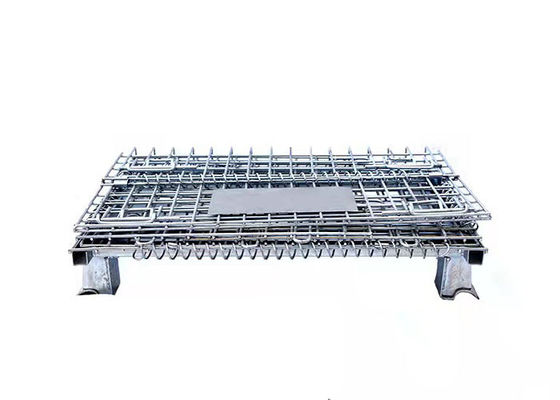 Logistik-sortierendes Speicher-Metallpaletten-Käfig-Riemenscheibe-Fuß-Eilbewegliches