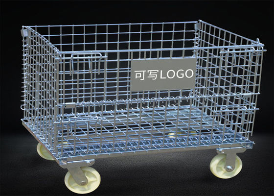 Herkömmlicher 6.4mm galvanisierter Metallpaletten-Käfig