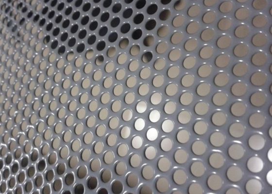 8 × 16mm Luftfilter Mesh Punched Hexagonal Anti Crack
