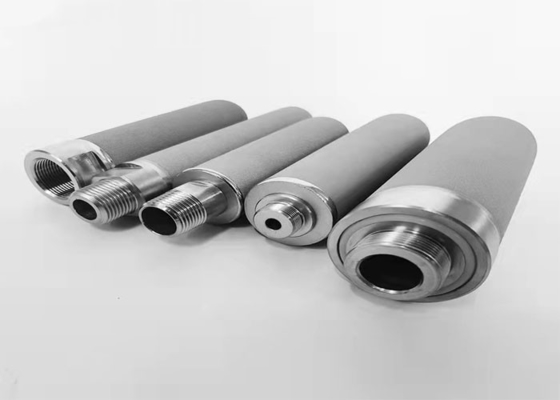 Filterelement des Edelstahl-316 durchlöchert für Gas-Flüssigkeit