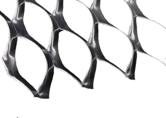 Diamond Shaped Hole 3.0mm dekorativer Aluminium-Mesh Ceiling Of Curtain Wall