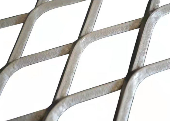 Galvanisiertes 0.8mm dekoratives Draht-Mesh Mechanical Protection Diamond Tensile-Gebäude