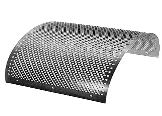 Runde Edelstahl-Mesh Ventilation Heat Dissipation Sieve-Platte des Loch-0.5mm dekorative