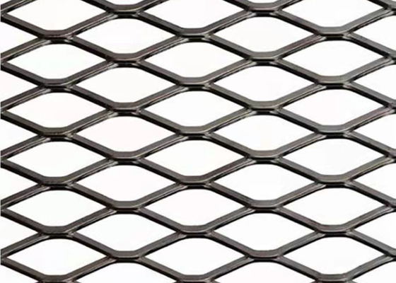 Galvanisiertes 0.8mm dekoratives Draht-Mesh Mechanical Protection Diamond Tensile-Gebäude