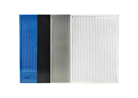 0.35mm Platten-durchlöcherte dekorativer Draht-Grill Regal-lochendes Netz mit Rahmen