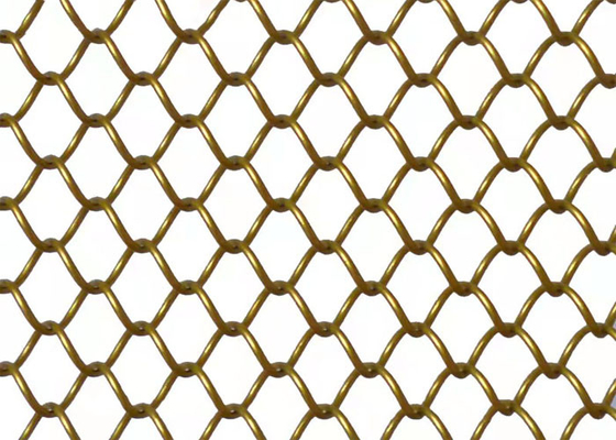 Rostfreier 0.4mm dekorativer Stahl-Mesh Various Colors