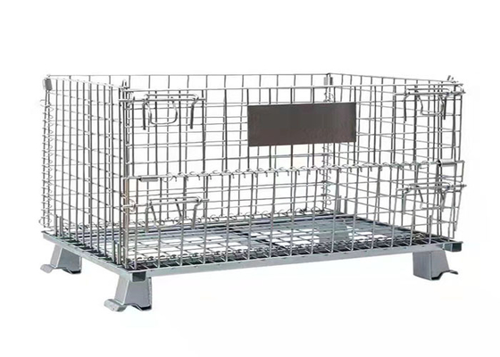50*100, das 6.4mm zusammenklappbaren Draht-Korb-Metallkäfig sortiert