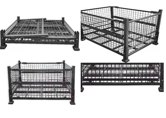 50*100, das 6.4mm zusammenklappbaren Draht-Korb-Metallkäfig sortiert