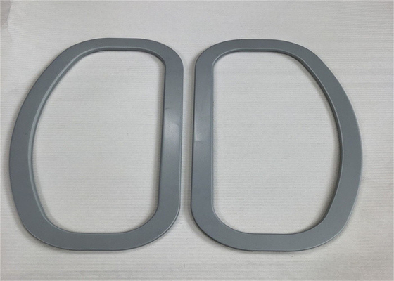 Gray Oval Air Filter Element-Abdeckungs-hohe Temperatur korrosionsbeständig