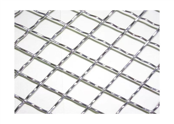 Diamond Hole Corrugated Metal Crimped-Drahtgewebe Mesh Decorative Steel Plate