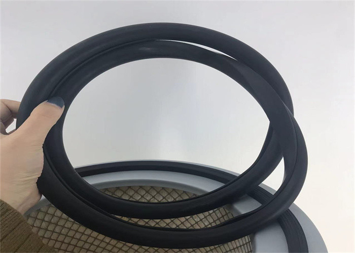 Polyester-Ölfilter-Element-Silikonkautschuk-Dichtung Ring High Hardness