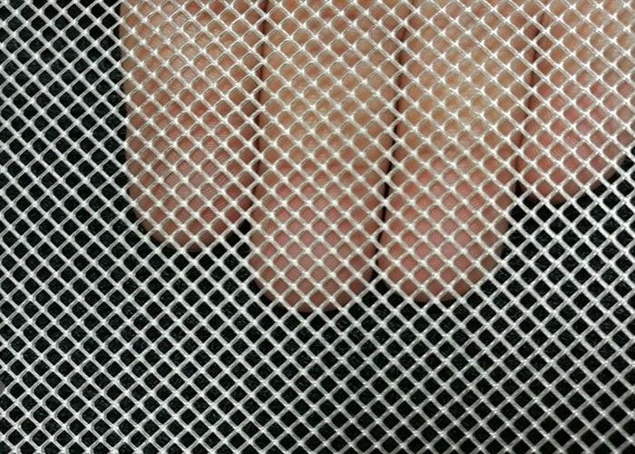 40×80mm Luftfilter Mesh Galvanized Plated Aluminum Material 200 Mikrometer