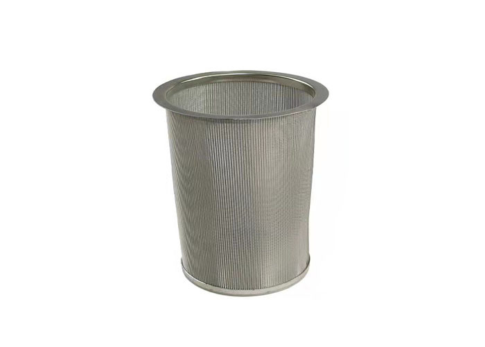 Industrielle Y Art Rand-Hilfsdichtungs-Fass des 20 Mikrometer-Edelstahl-Filterelement-