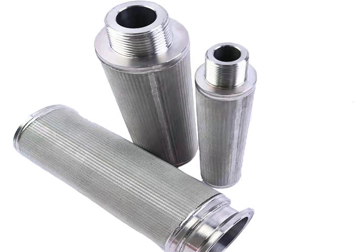Kerzen-Art gesintertes Filterelement der Maschen-2um Edelstahl