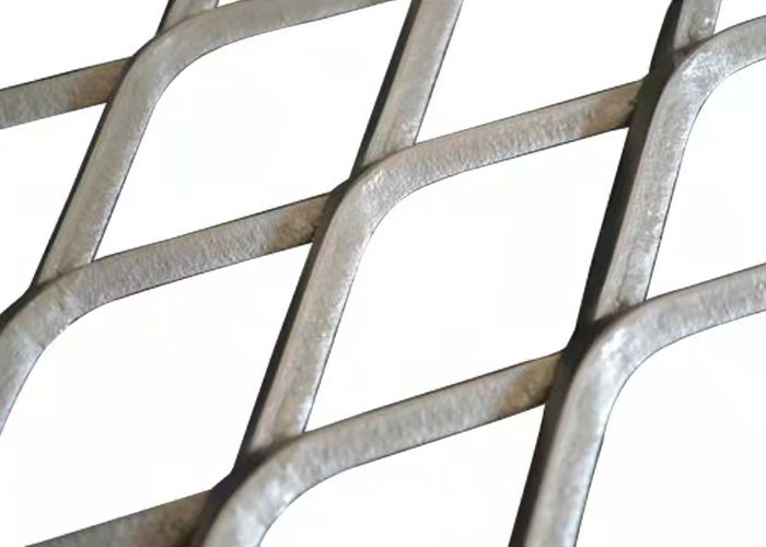 Galvanisiertes 0.8mm dekoratives Draht-Mesh Mechanical Protection Diamond Tensile-Gebäude