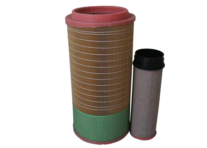 Zusammengesetztes Papier-Luftfilter-Element ISO9001 PU-2um