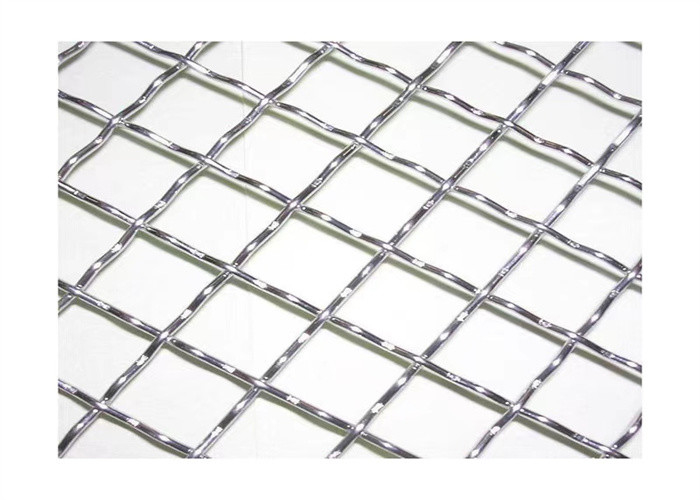 Diamond Hole Corrugated Metal Crimped-Drahtgewebe Mesh Decorative Steel Plate